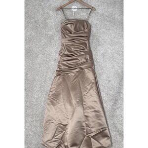 Wtoo‎ By Watters Champagne Bridesmaid Gown Size Small